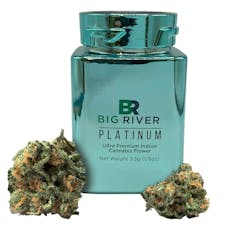 Big River Platinum | Infused Flower | Mellow Jack 3.5g