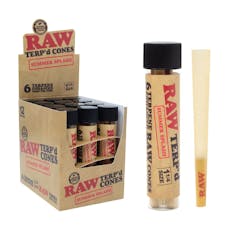 Raw Terp'd Cones | 1 1/4 | 6 Pack | Summer Splash
