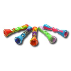 High Mountain Imports Glass w/ Silicone Tube Chillum