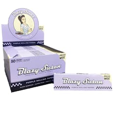 Blazy Susan Purple Papers | King Size Wide