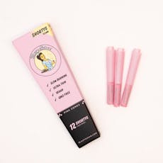 Blazy Susan Pink Paper Cones - Shorty | 12 Pack
