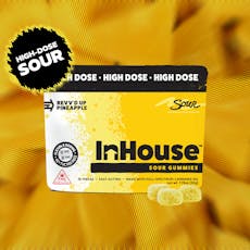 Sour Pineapple 400mg, Gummy