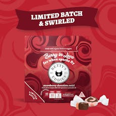 Strawberry Chocolate Swirl 100mg Taffy