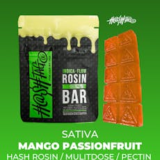 Hashtag OG Hash Rosin Mango Passionfruit Gummy Bar | 1 Pack 100mg | 100mg ea