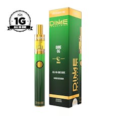 Dime Dime OG Live Resin 1g All-In-One