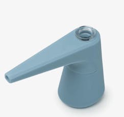 Softglass Pier Silicone Bubbler Cerulean