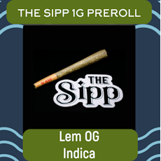 The Sipp Pre-Roll | Lem OG 1g Pre-Roll