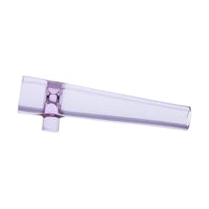 Medusa Glass Chillum Lavender