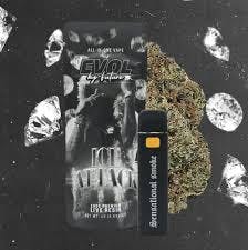 EVOL Ice Attack AIO Live Resin Disposable 1g