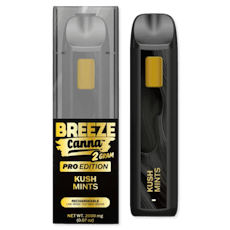 Breeze Kush Mints Live Resin Disposable 2g
