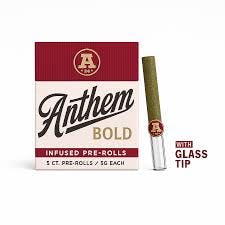 Anthem Bold Iconic Glass Tip: Jet Fuel Infused Pre-Roll 2.5g 5pk
