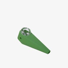 Soft Glass Token Silicone Hand Pipe Pistachio