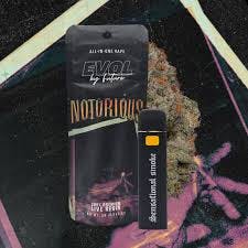 EVOL Notorious #1 AIO Live Resin Disposable 1g
