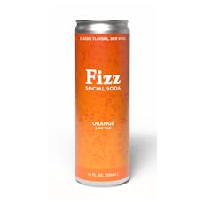 Fizz Social Soda Orange Soda 3mg