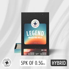 Legend Infused Comfort Creme | 5 Pack 2.5g | 0.5g ea