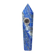 Astral Project Gemstone Pipe Lapis Lazuli