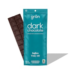 Gron Dark Chocolate Bar - Indica | 20 Pack 100mg | 5mg ea