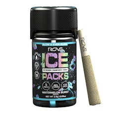 Rove Ice Rosin, Hash, & Diamond Infused Watermelon Burts | 5 Pack 3g | 0.6g ea
