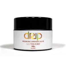 Drip 1:1 CBD:THC Salve 1000mg Transdermal
