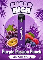 Sugar High Purple Passion Punch Disposable 2g
