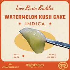 Rodeo Cannabis WKC 1g Live Badder (MED)