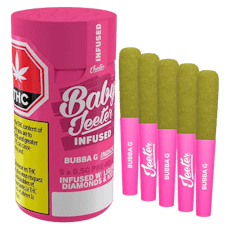 JEETER - BABY JEETER BUBBA G INFUSED PRE-ROLLS - 5 0.5