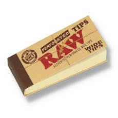 Tips Wide Perforated | Raw