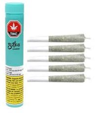 SITKA LEGENDS - FADE TO BLACK PRE-ROLLS - 5 x 0.5g