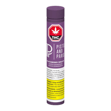 PISTOL AND PARIS - BLACKBERRY BREATH PRE-ROLL - 3 x 0.5g
