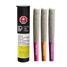 PISTOL AND PARIS - FLAVOURS VARIETY PACK PRE-ROLLS - 3 x 0.5g