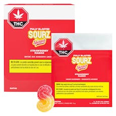 SOURZ BY SPINACH - FULLY BLASTED STRAWBERRY MANGO 10 PACK