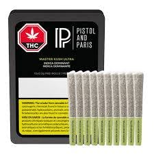 PISTOL AND PARIS - MASTER KUSH ULTRA PRE-ROLLS - 10 x 0.5g