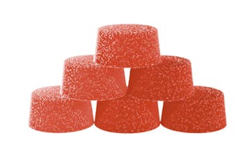 BIGGIES - PEACH LIME FIZZ LIVE RESIN THC:CBC CHEWS MULTI - 6 8