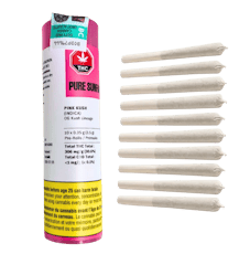 PURE SUNFARMS - PINK KUSH 10 X 0.35g PRE-ROLLS - 3.5 GRAM