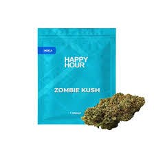 HAPPY HOUR - INDICA ZOMBIE KUSH - 3.5