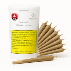 WEED ME GRIND - SATIVA 420 PRE-ROLLS - 20 x 0.4g