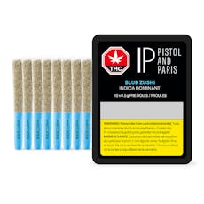 PISTOL AND PARIS - BLUE ZUSHI PRE-ROLLS - 0.5 - GRAM