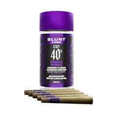 Stiiizy- PURPLE PUNCH - .5G 40‘s Infused Mini Blunt 5 Pack