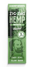 ZGZ Zig Zag Hemp Wrap - Natural 2pk