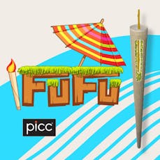 FUFU - Peach x Sherbanger Infused Preroll (H) 1g