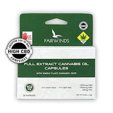 CP 20pk FECO CBD/CBG Fairwinds