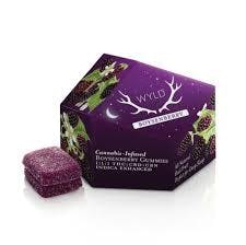 WYLD BOYSENBERRY GUMMIES INDICA 1:1:1 100MG THC:100MG CBD:100MG CBN
