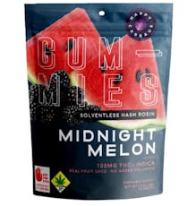 Happy Cabbage Hash Rosin Edible Indica Midnight Melon 10pk