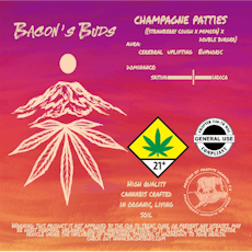 Bacon's Buds - Champagne Patties Joints 2pk