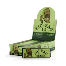 ZIG ZAG ORGANIC HEMP 1 1/4 PAPERS