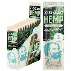 Zig Zag Hemp Wraps - Mellow Haze - 2 Pack