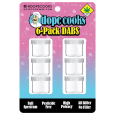 DOPE-6pack BHO - Beast a la Mode (I) + Bigfoot Breath (S) - 6g