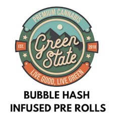 Green State - #9 Punch Bubble Hash Infused Joint