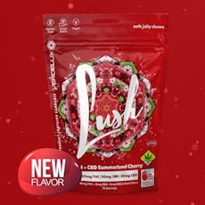 Verdelux - Lush - CBD Summerland Cherry Gummies 100:50:50mg 10pk