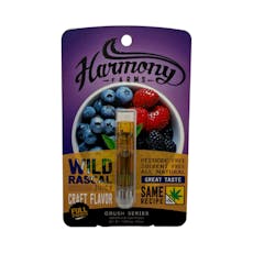 Harmony Farms - Crush Cartridge - Wild Rascal 1g